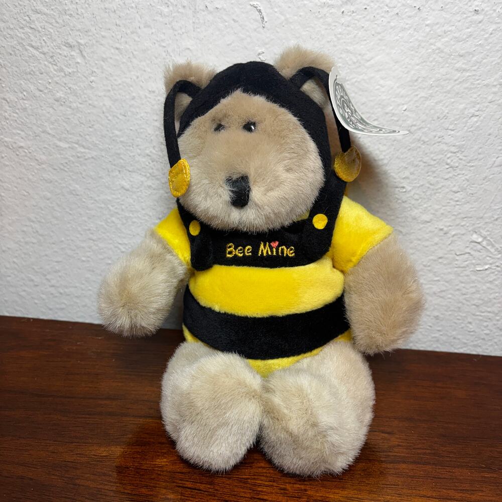 Vintage Starbucks Bearista Bear Bumble Bee 9th Edition Valentine Bee Mine 1999
